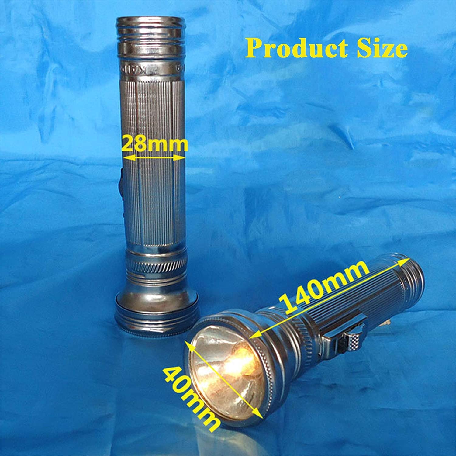 Amazon.co.jp: レトロノスタルジックなポータブル懐中電灯、昔ながらの