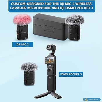 Amazon.com: ZealSound DJI MIC 2 Windscreen Pop Filter for DJI MIC
