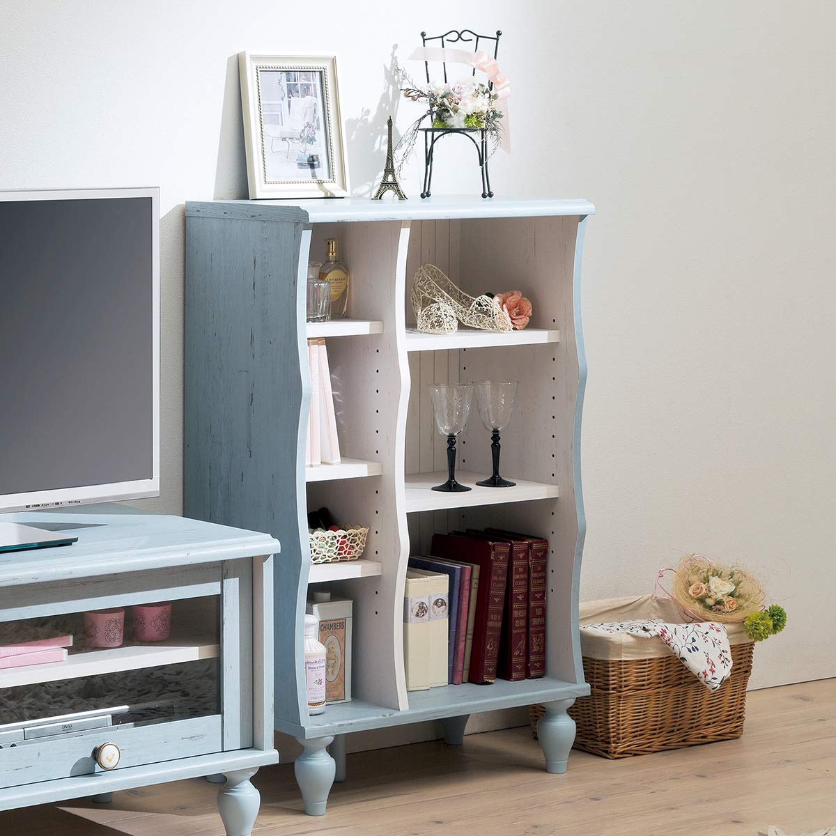 Amazon.co.jp: 白井産業 【SHIRAI】 フレンチシャビー マルチラック