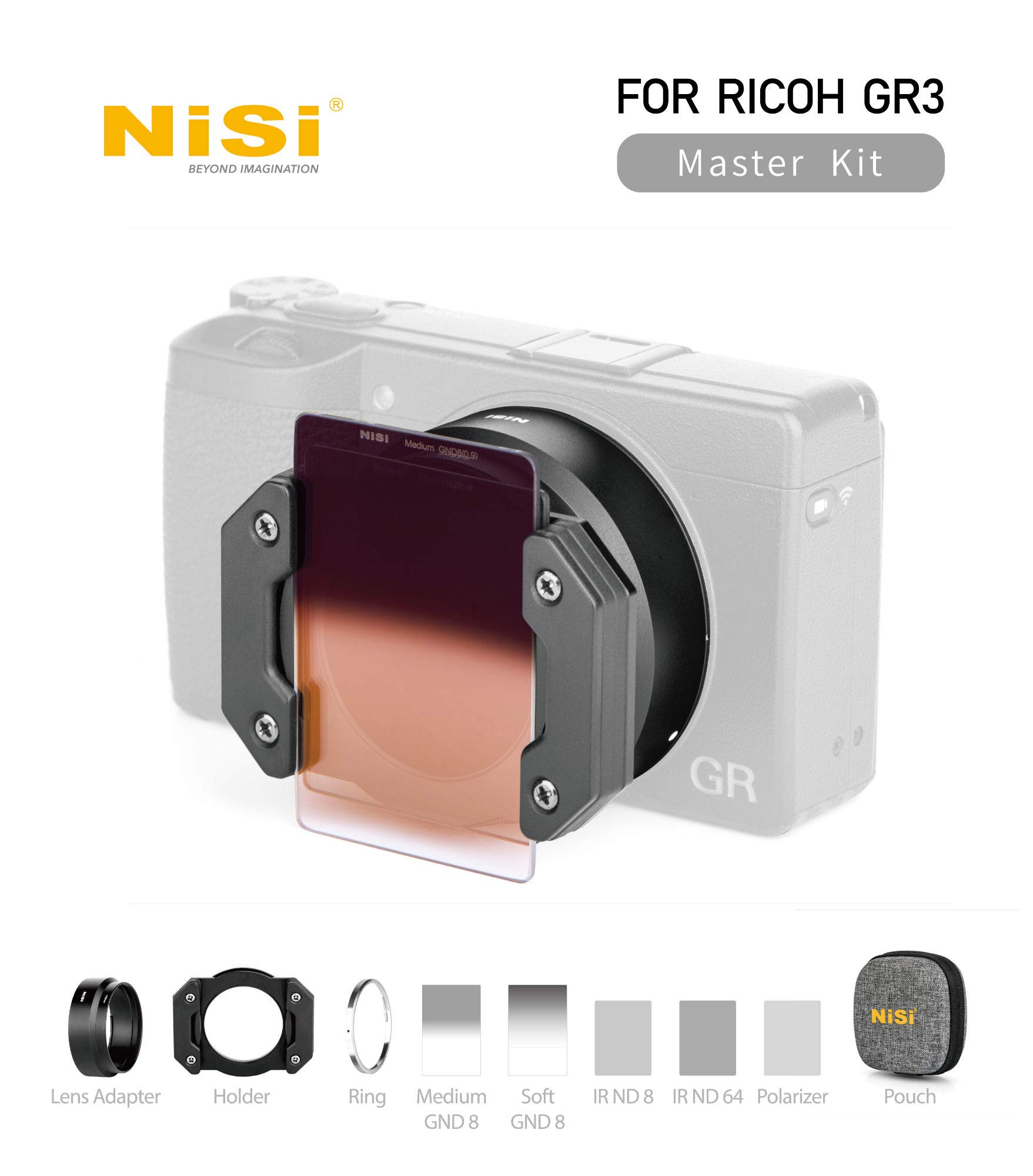 Amazon | NiSi 角型フィルター RICOH GR III用 マスターキット | NiSi