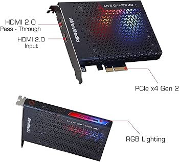 Amazon.com: AVerMedia GC573 Live Gamer 4K, Internal Capture Card