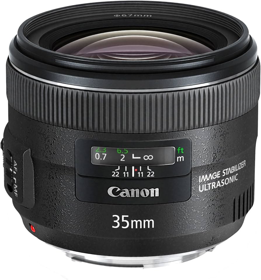 Amazon.com : Canon EF 35mm f/2 IS USM Wide-Angle Lens (Renewed