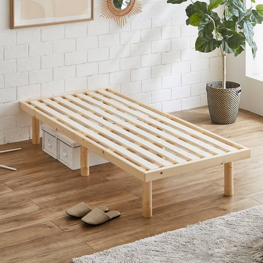 Amazon｜ネルコンシェルジュ バノン すのこベッド セミシングル