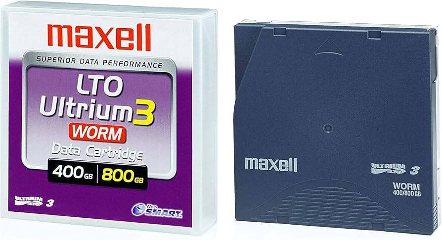 Amazon | LTO3 ワームテープ 400/800GB 40-80/80-160MB 1秒あたり