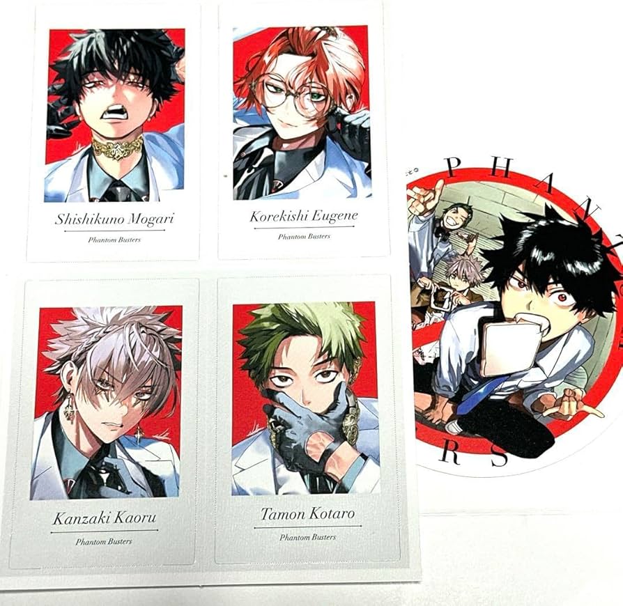 Amazon.co.jp: ファントムバスターズ チェキ風カード 特典 ジャンプ