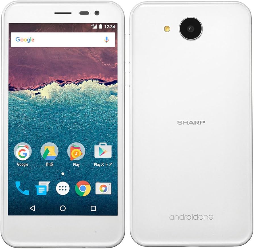 Amazon | SHARP(シャープ) Android One 16GB ホワイト 507SH Y!mobile