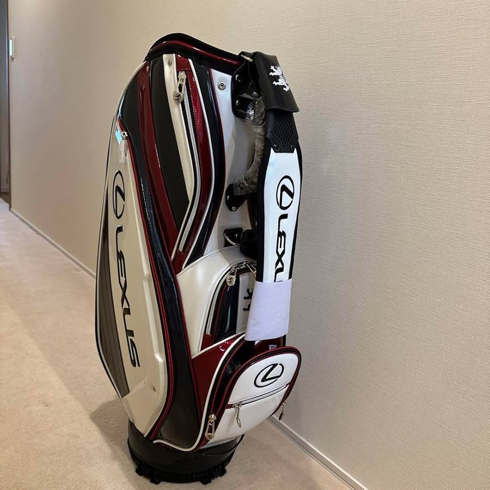 LEXUS×Admiral キャディバッグ ホワイト・ブラック 【公式通販】