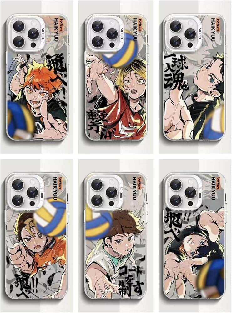 Amazon.co.jp: ハイキュー スマホケース iphone16ケース 日向翔陽 影山