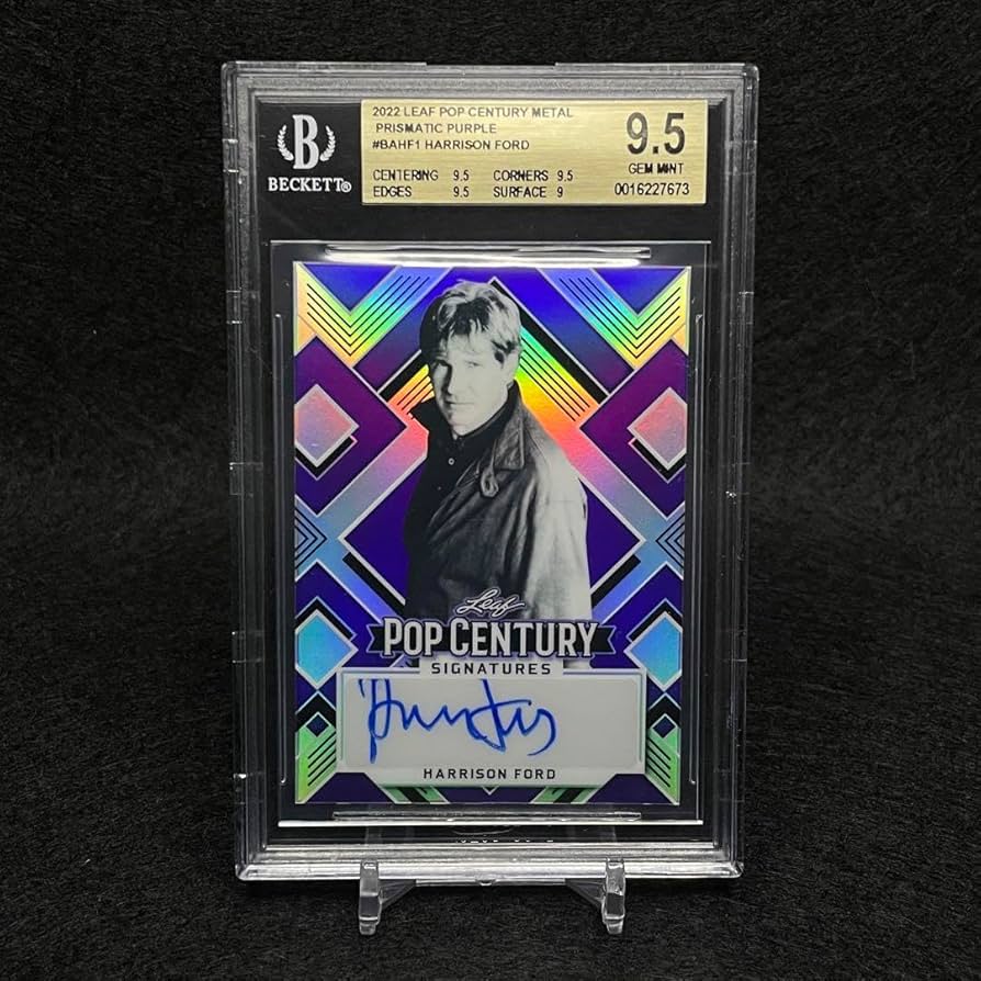 Amazon.co.jp: BGS9.5 POP CENTURY ハリソンフォード 直筆サインカード