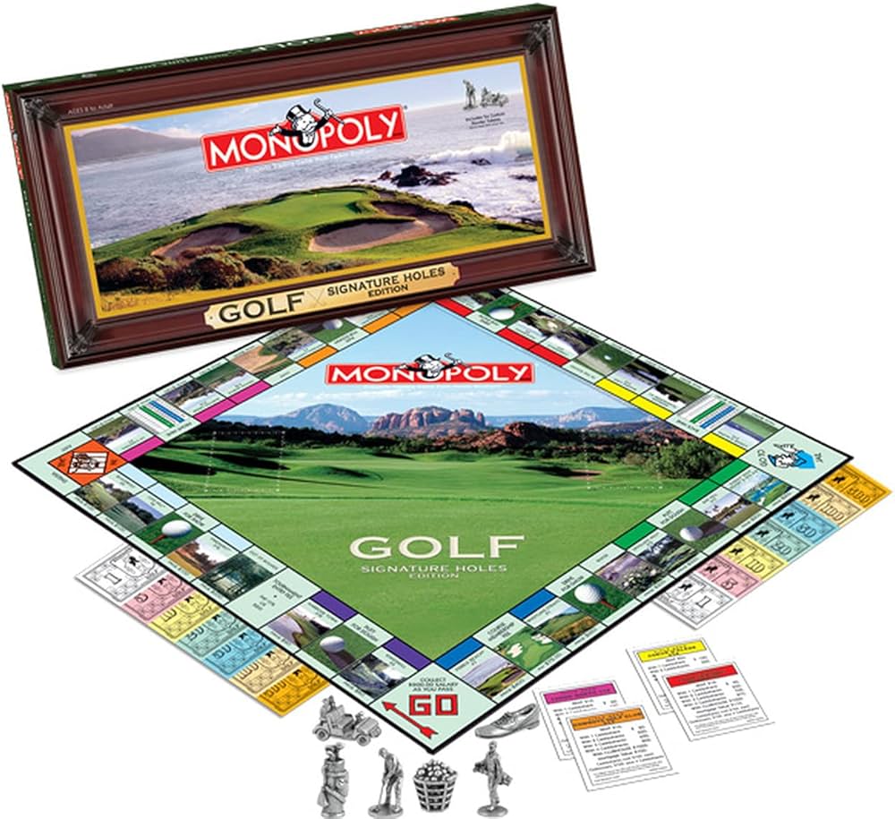 Monopoly Golf Signature Holes Edition of: Buy Online at Best Price