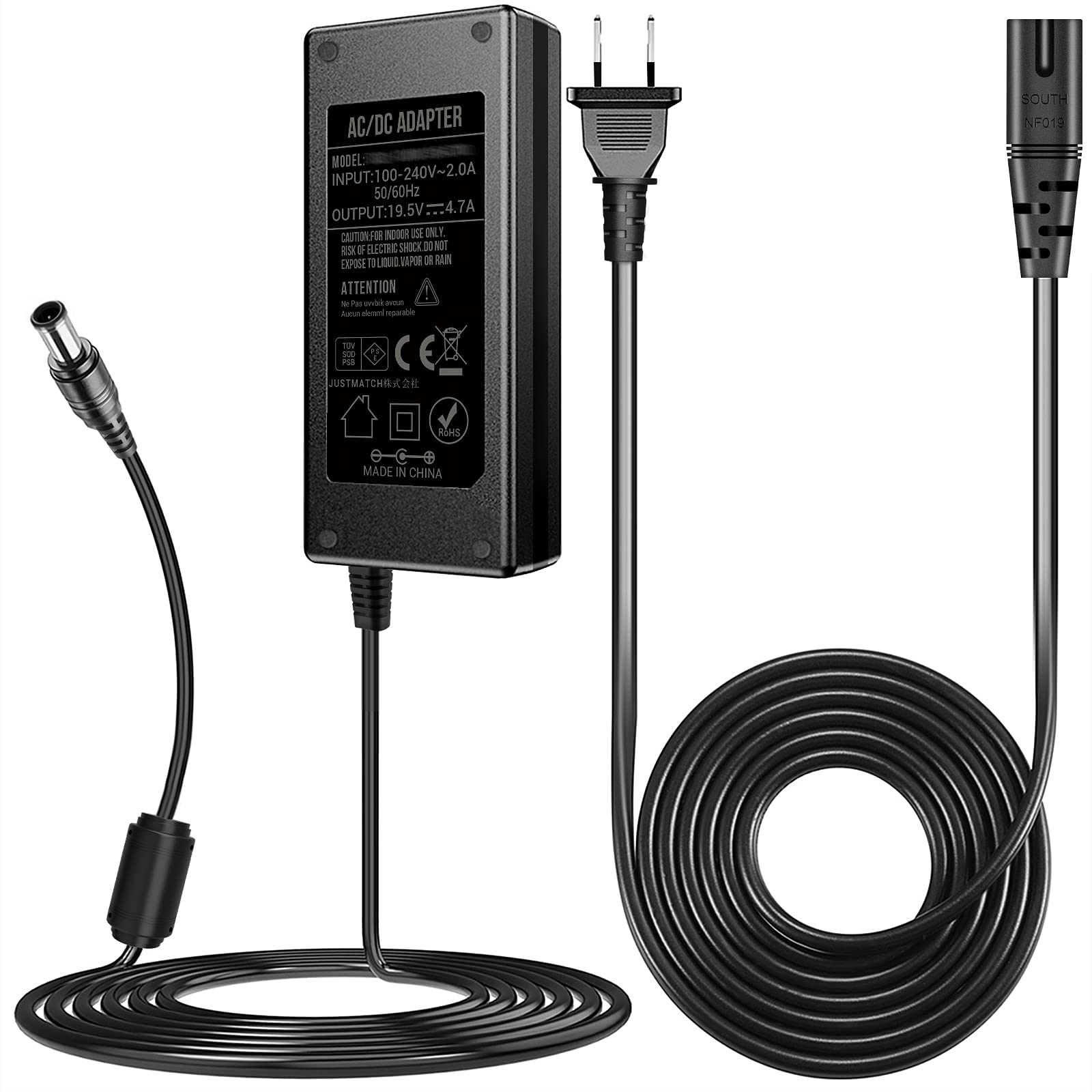 Amazon.co.jp: Punasi Sony Bravia TV用のACアダプター 19.5V 4.7A ac