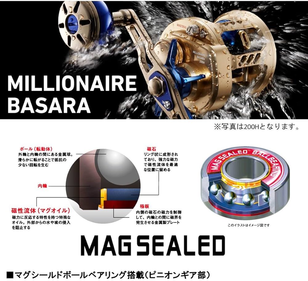 Amazon | ダイワ(DAIWA) 両軸リール 21 21バサラ 100SH (2021モデル