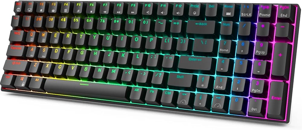 Amazon | RK ROYAL KLUDGE RK100 2.4Gワイヤレス/ Bluetooth/有線 RGB