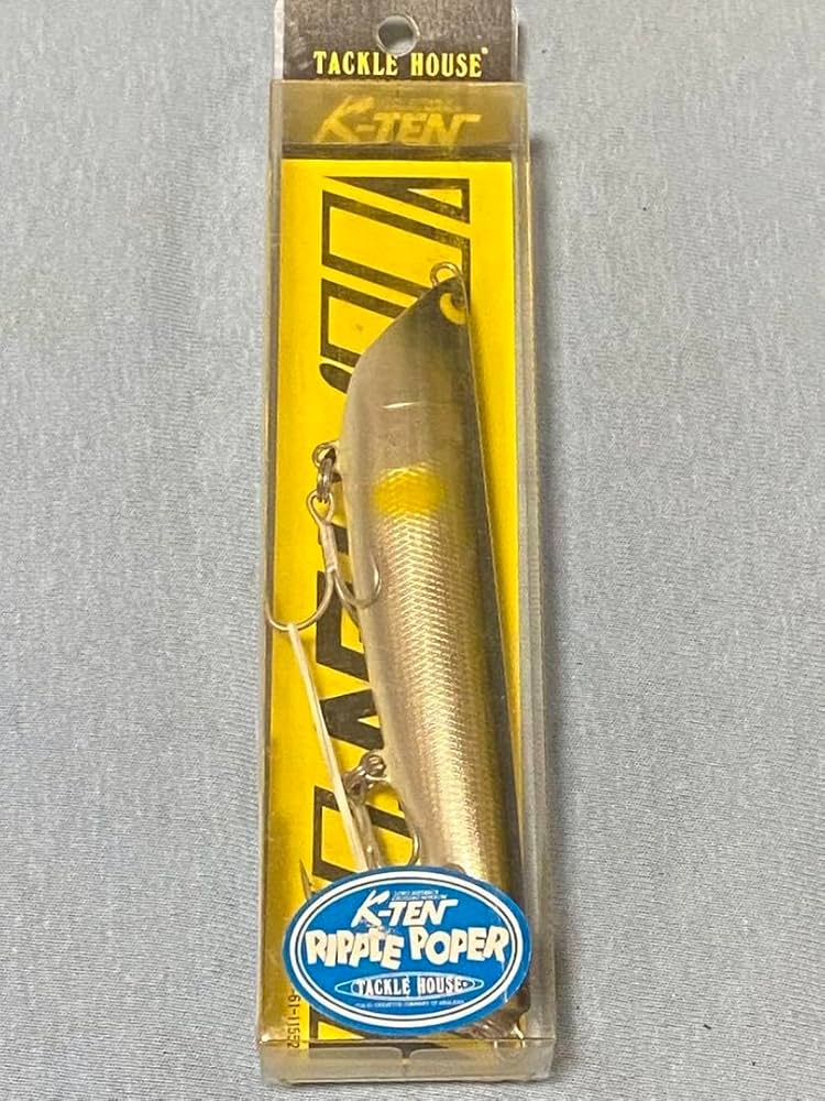 Amazon.co.jp: タックルハウス リップルポッパー(ウッド) : スポーツ