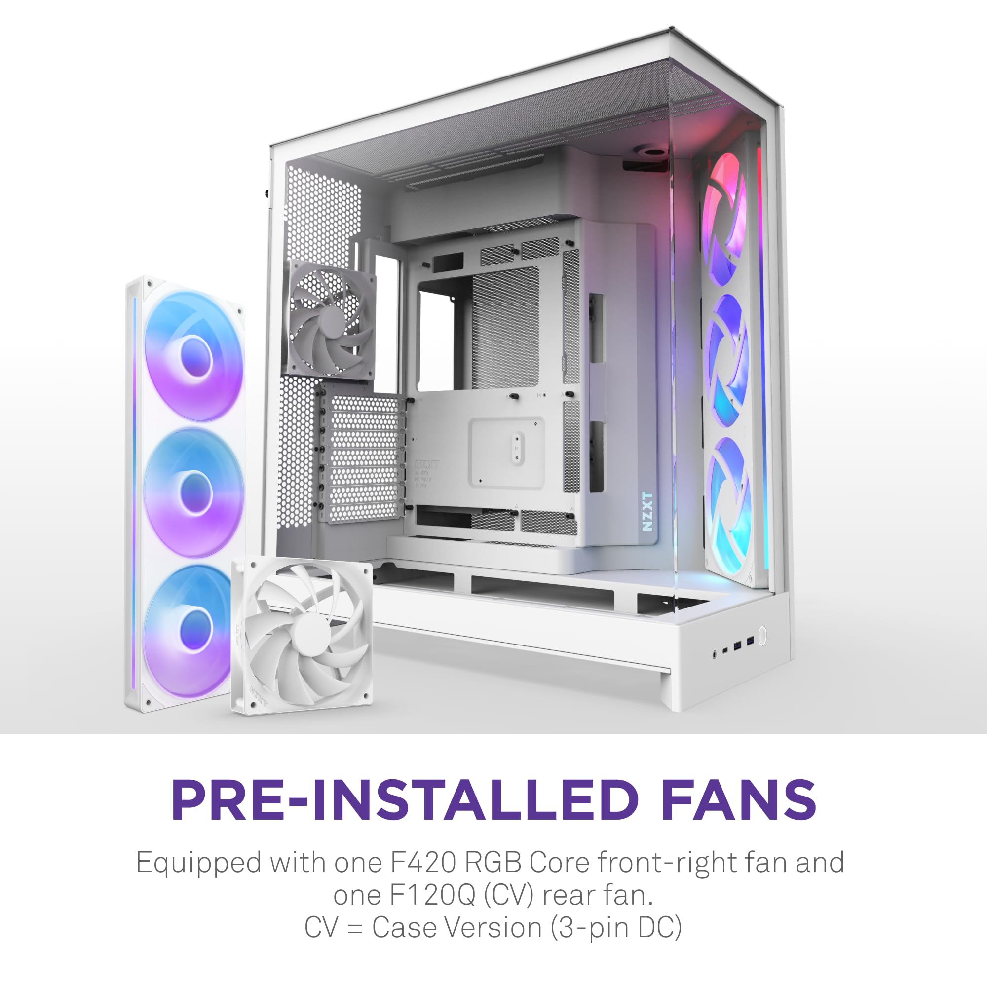 Amazon | NZXT H9 Flow RGB (2025) デュアルチャンバー RGBファン搭載