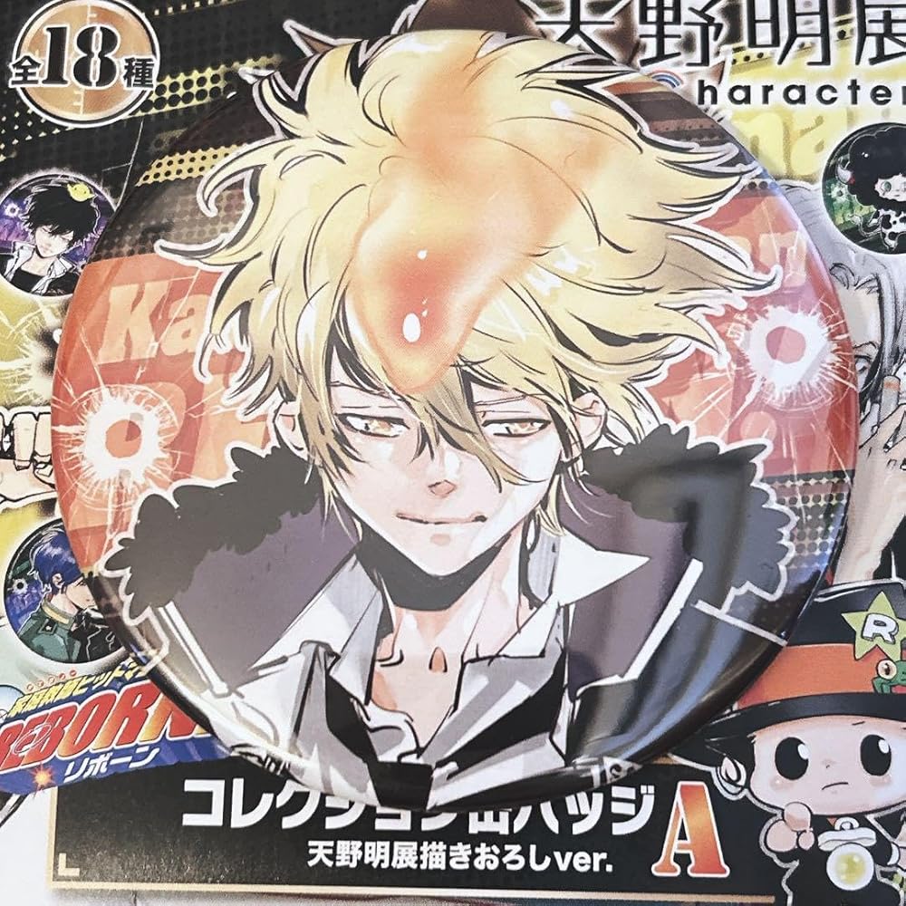 Amazon.co.jp: 家庭教師ヒットマンREBORN 缶バッジ ボンゴレⅠ世