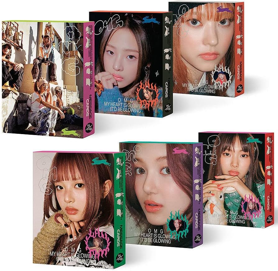 Amazon.com: NEWJEANS OMG 1st Winter Single Album (MESSAGE CARD Ver