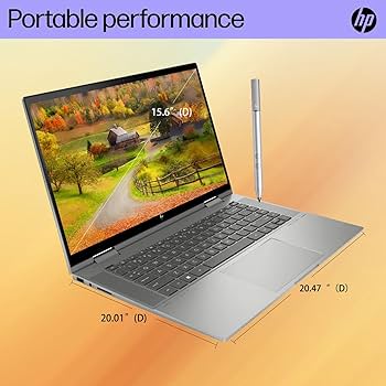 Amazon.co.jp: HP Envy x360 2-in-1ノートパソコン、15.6インチフルHD