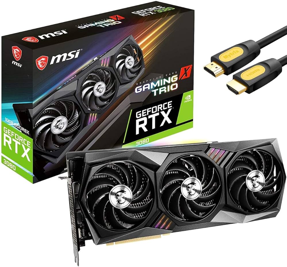 Amazon | MSI GeForce RTX 3080 ゲーミングX トリオグラフィックカード