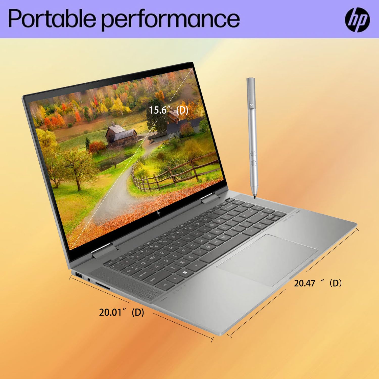 Amazon.co.jp: HP Envy x 360 タッチスクリーン 2-in-1 ノートパソコン