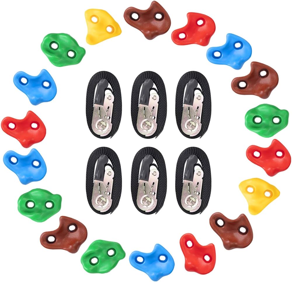 Amazon | WHDZ 忍者ツリークライミングホールド クライミングホールド