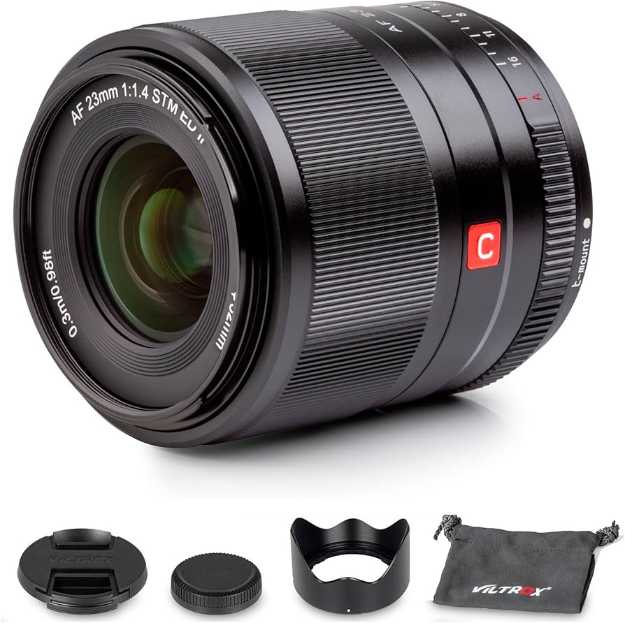 Amazon.co.jp: VILTROX 23mm F1.4 E レンズ 大口径 STM APS-C オート