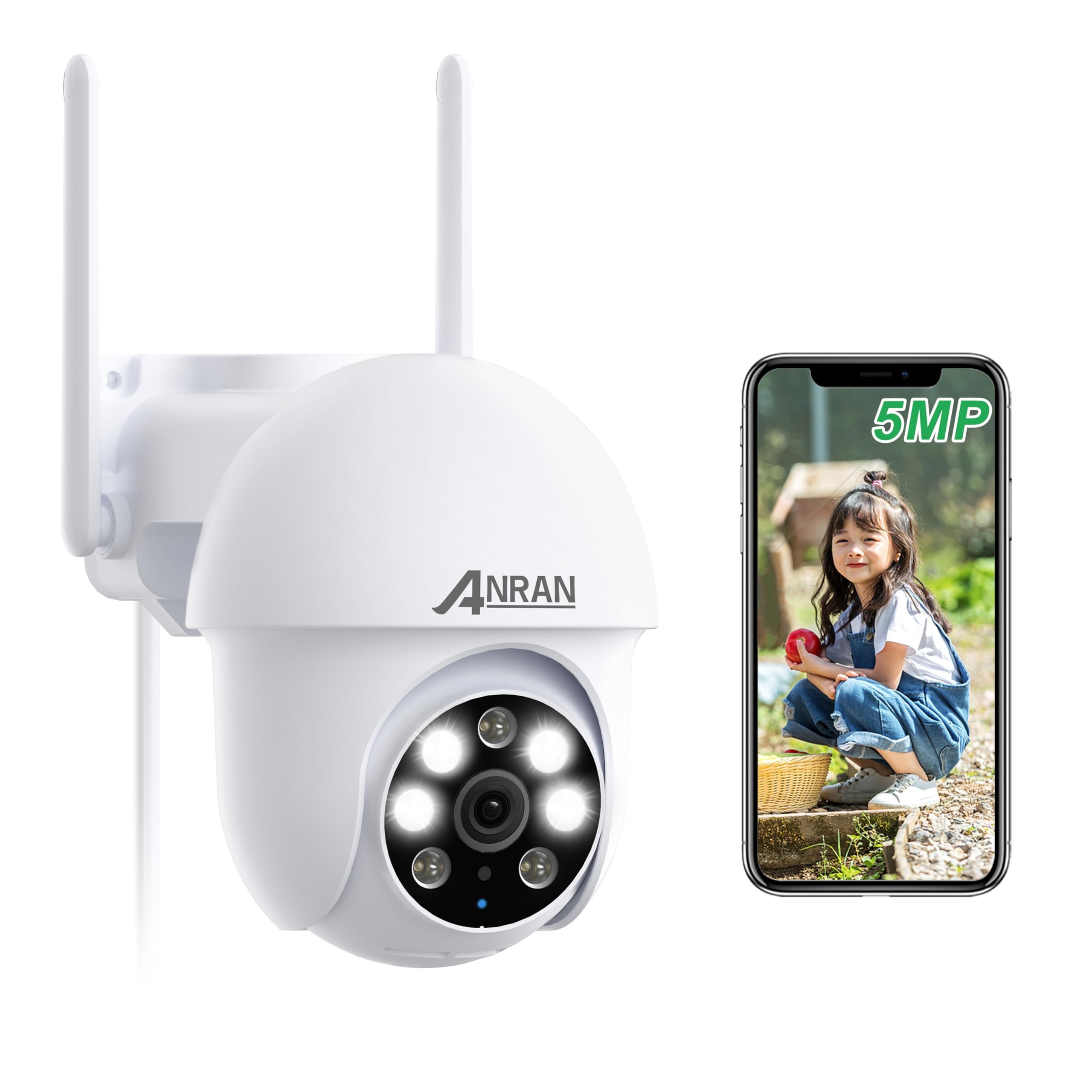 Amazon.co.jp: 【500万超高画素・2.4/5GWifi対応・24時間常時録画