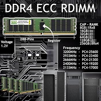 Amazon.co.jp: NEMIX RAM 64GB 8x8GB DDR4-2933Mhz PC4-23400 288ピン
