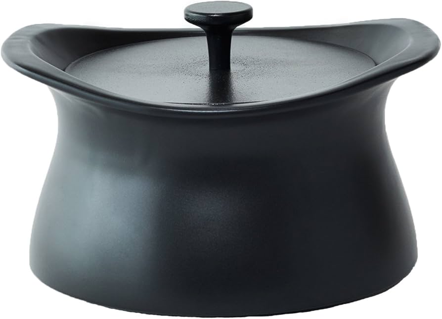 Amazon｜モラトゥーラ(Molatura) 土鍋 best pot 20cm 2L ブラック 2～4