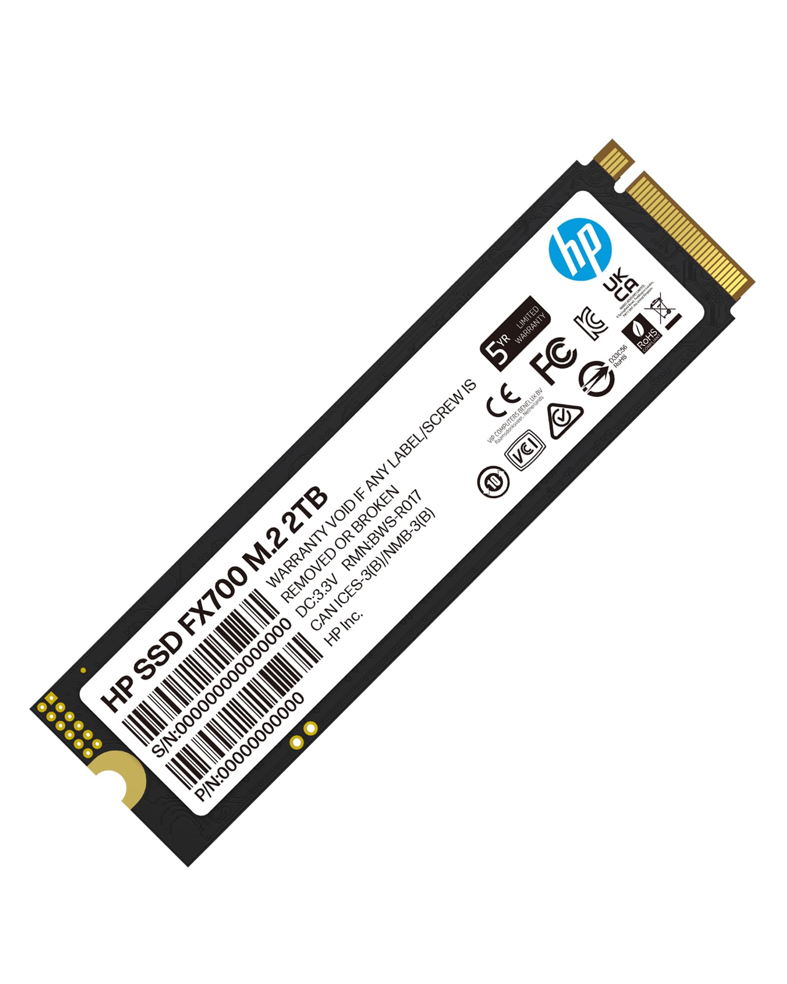 Amazon | HP FX700 2TB SSD NVMe2.0 M.2 Type 2280 PCIe Gen4×4 最大