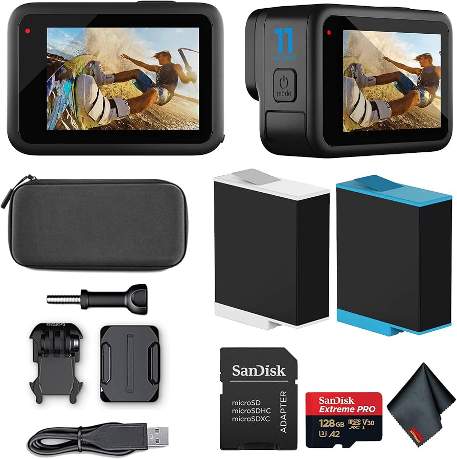 Amazon.com : GoPro Hero 11 (HERO11) Black - Waterproof Action