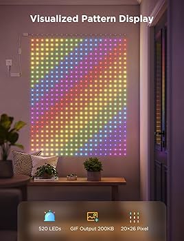 Kenjik】Govee Curtain Lights 動的DIY Govee Curtain Light ( DIY