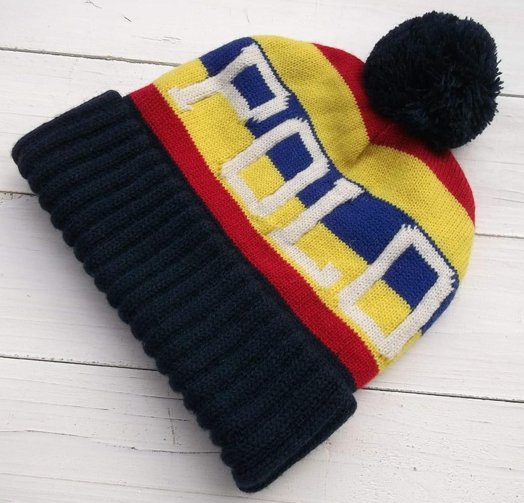 Amazon | (ラルフローレン) ニットキャップ ボンボン付き ニット帽