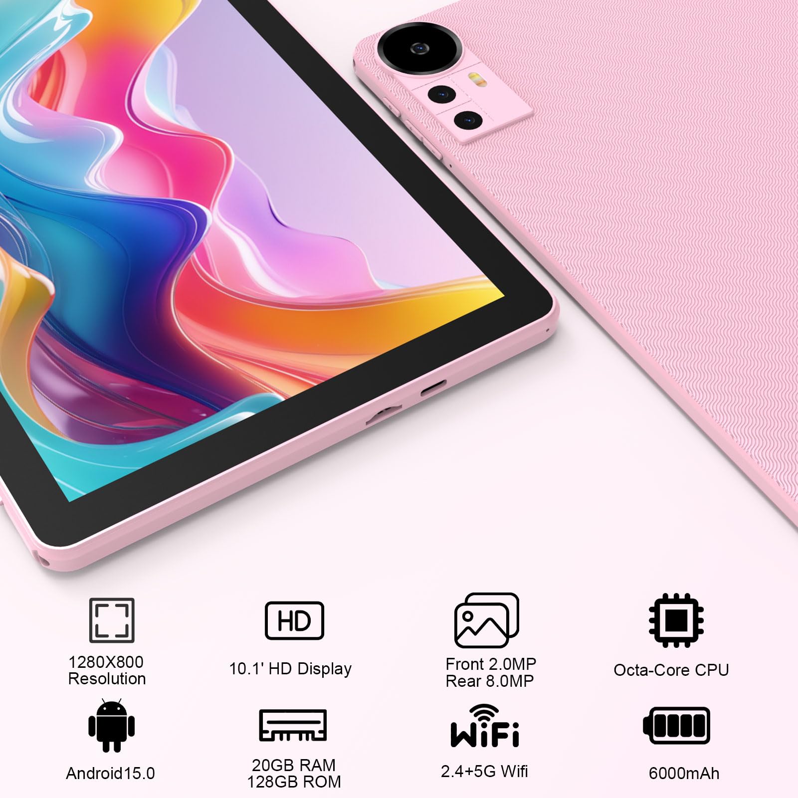 Amazon.co.jp: CUPEISI Android 15 タブレット 10インチ、20GB RAM+