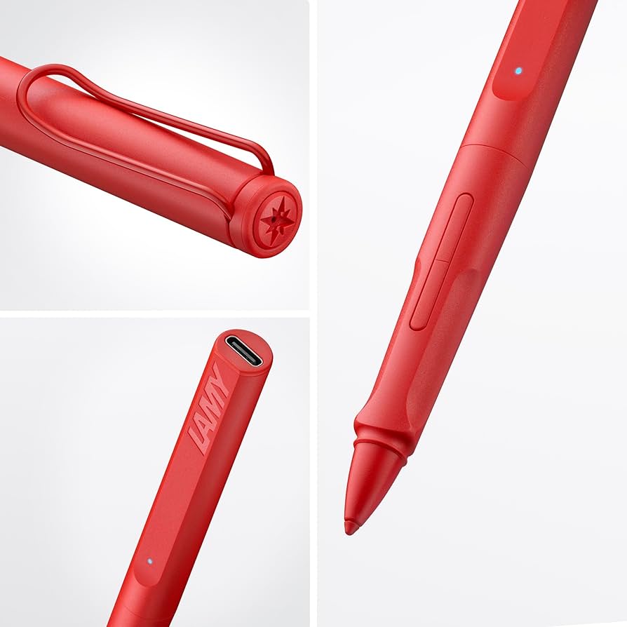 Amazon.co.jp: LAMY （ラミー）safari note+ レッド iPad ペンシル 赤