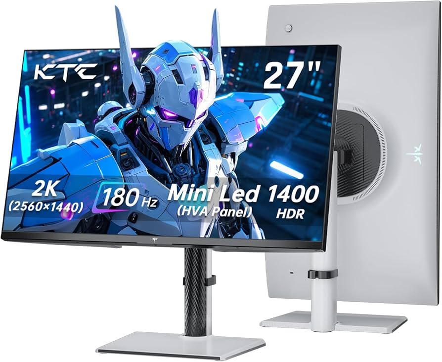 Amazon.com: KTC 27 Inch Mini LED Gaming Monitor - 1440P Monitor 2K