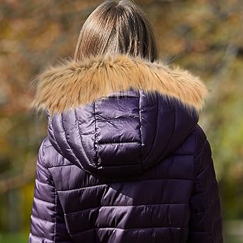 Amazon.co.jp: PRETYZOOM フェイクファー フード 交換用 フェイク