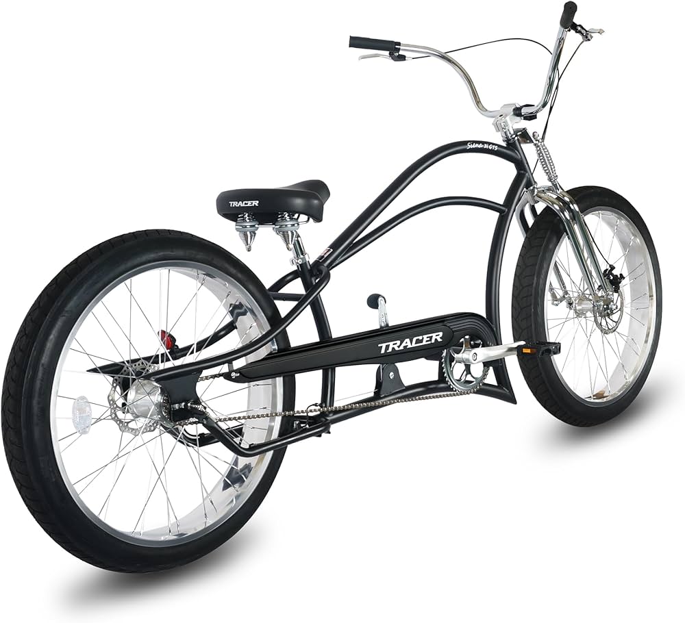 Amazon | Tracer Siena Chopper ストレッチクルーザーバイク 大人用 26