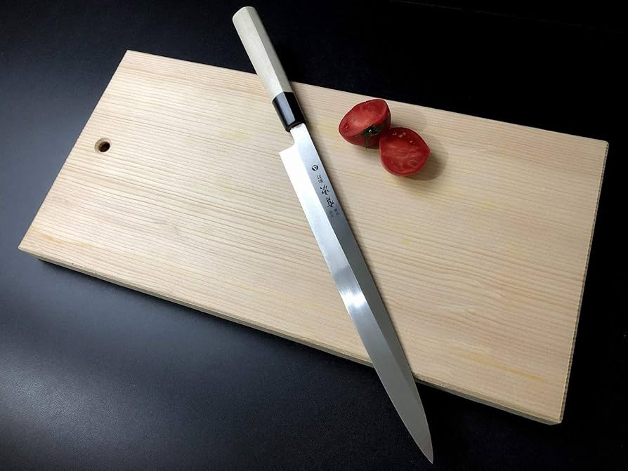 Amazon | 有次 包丁 A柳刃 330 mm AUS-10 築地 ARITSUGU 柄 鞘付