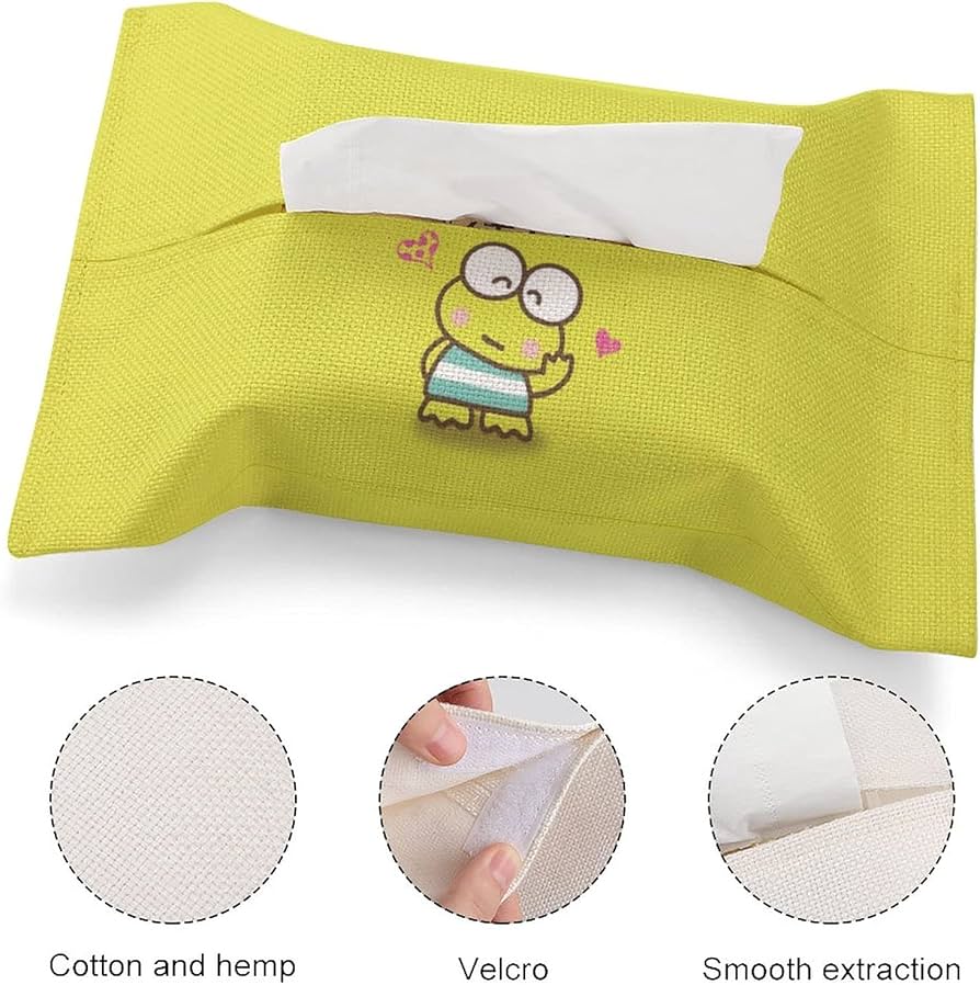 Amazon｜けろけろけろっぴ ティッシュケース ティッシュカバー 箱なし