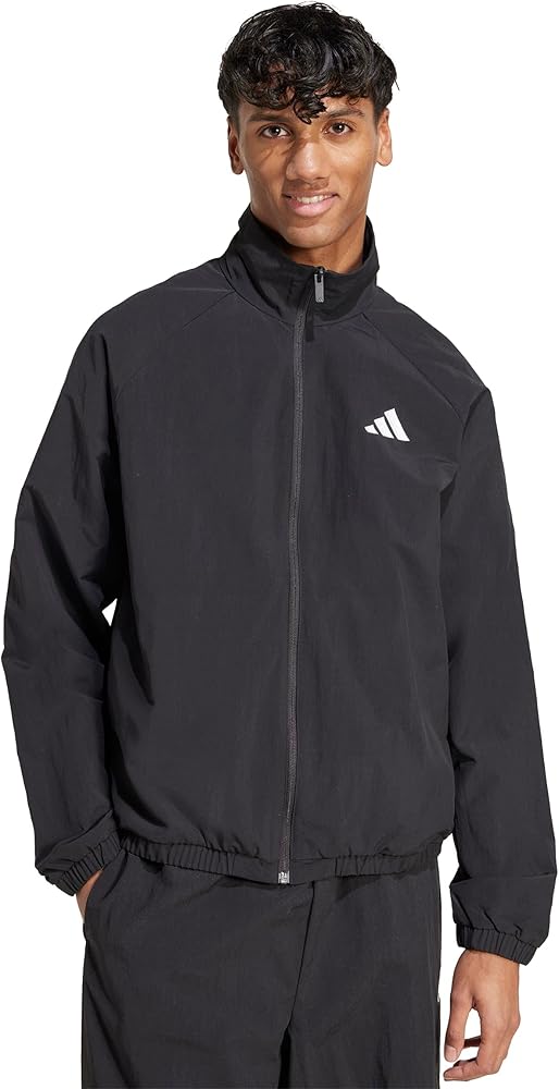Amazon | アディダス ウインドブレーカー エッセンシャルズ ウーブン