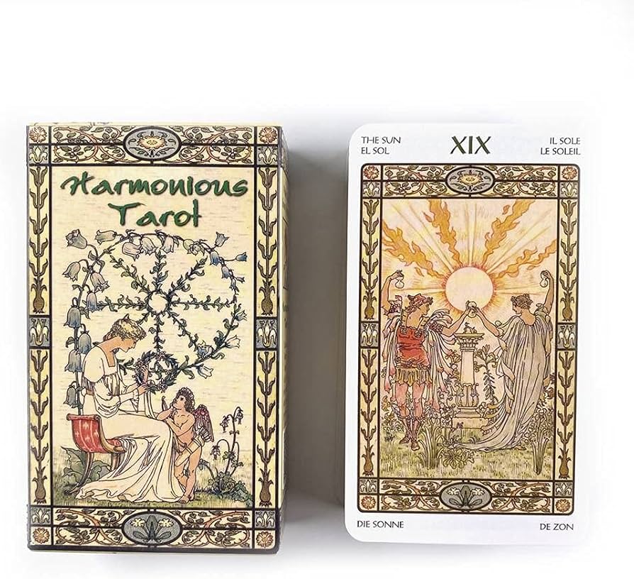 Amazon.co.jp: ハーモニータロットカード、オラクルカード、首尾