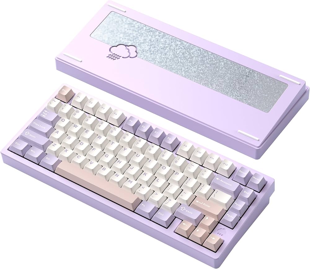 Amazon | 【WOBKEY Rainy 75キーボード】雨音のような打鍵音