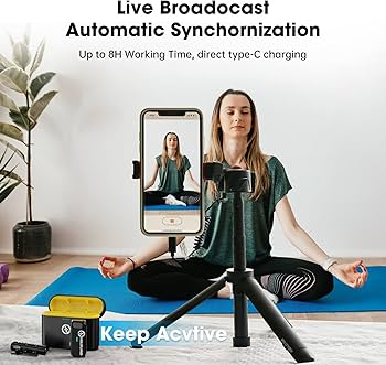 Amazon.co.jp: Hollyland Lark M1 ワイヤレスマイク-ピンマイク