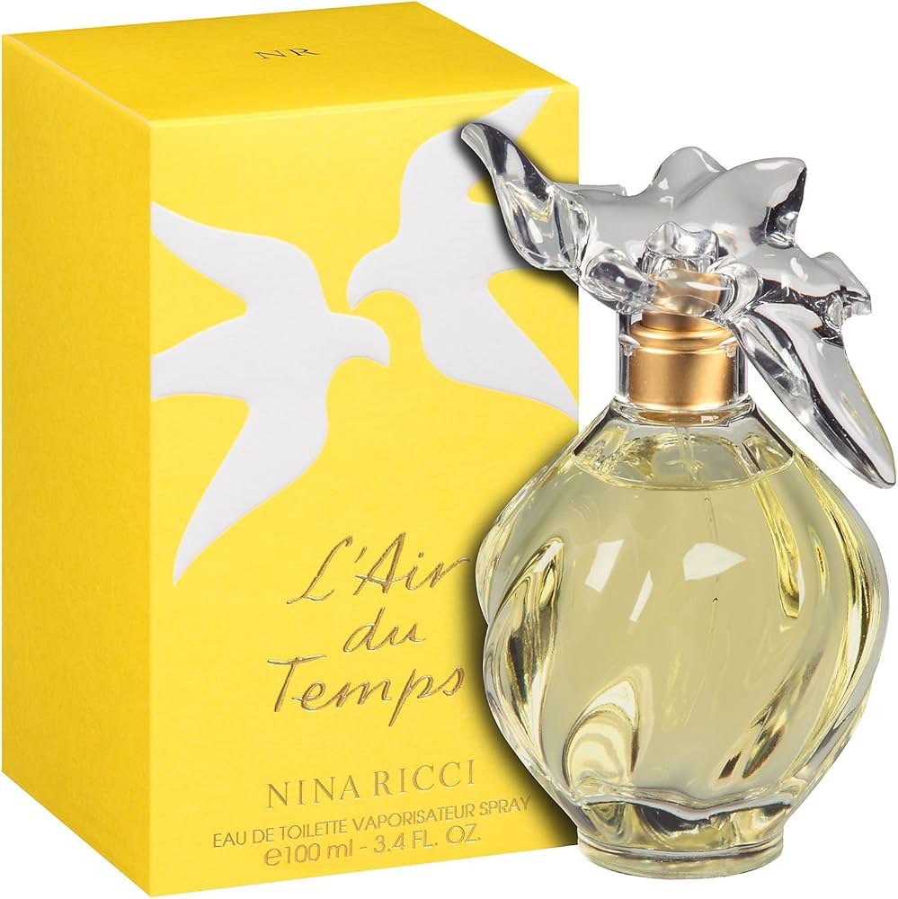 Amazon.com : Nina Ricci L'AIR DU TEMPS (FANCY DOVE CAP) 3.3 OZ