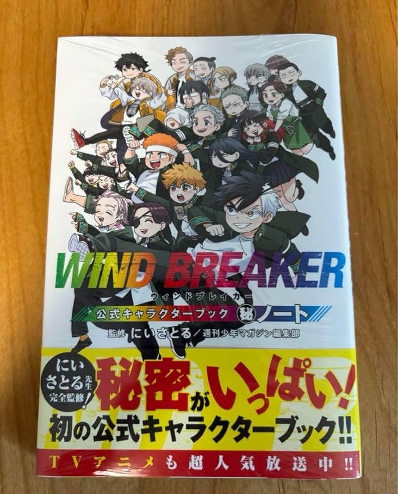 Amazon.co.jp: WIND BREAKER 公式キャラクターファンブック シュリンク