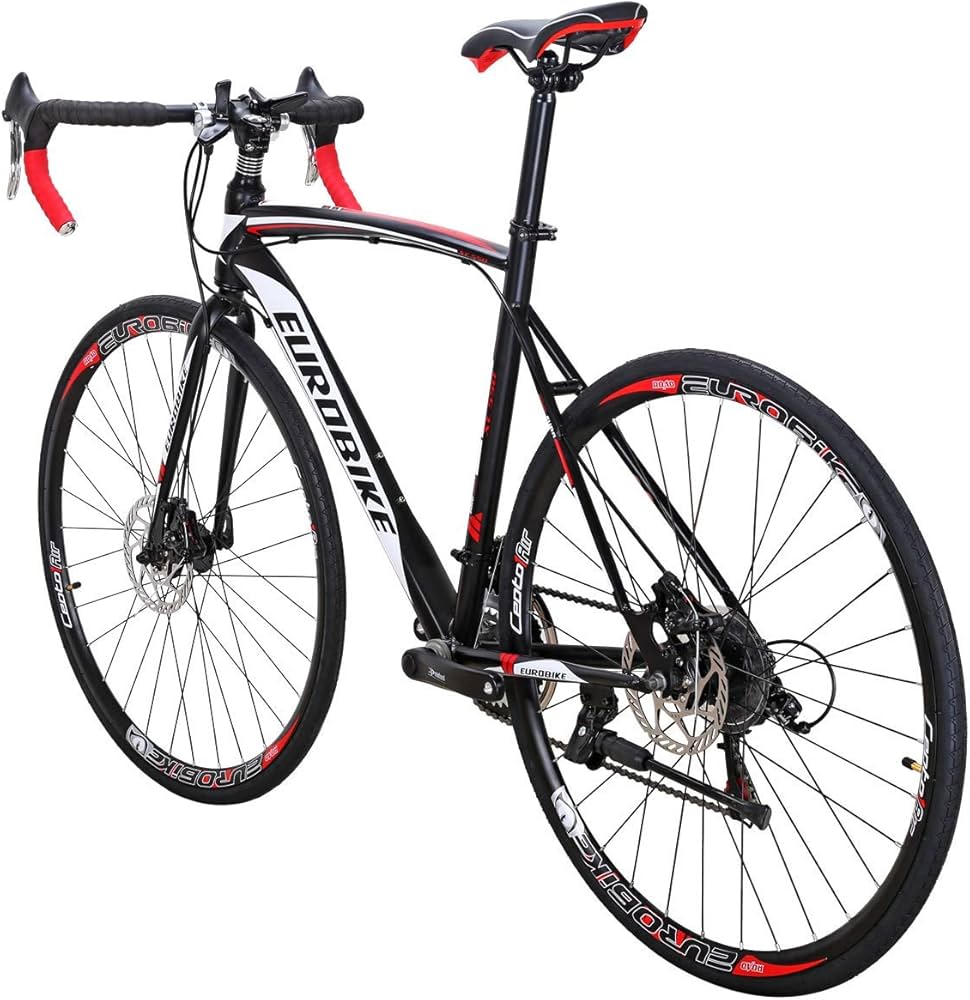 Amazon.com : EUROBIKE Road Bike TSM XC550 Adult Bike Dual Disc