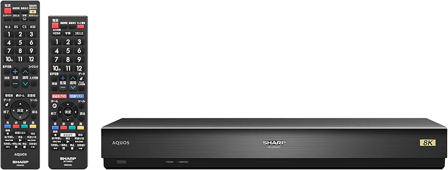 Amazon | シャープ 8Kチューナー 新4K8K衛星放送対応 8S-C00AW1 | BS