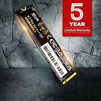 Amazon | シリコンパワー 1TB US75 NVMe PCIe Gen4 M.2 2280 SSD R/W