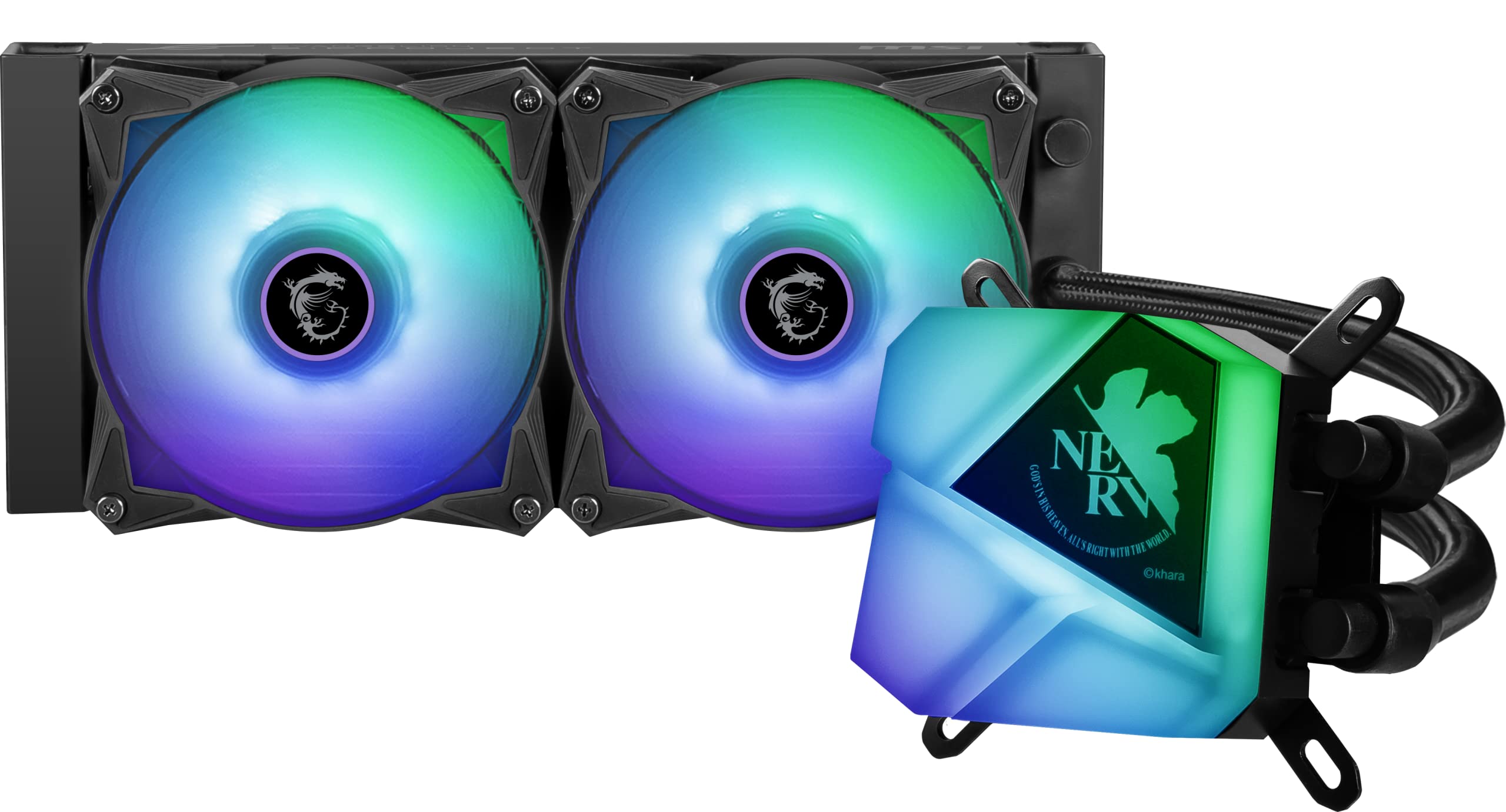 Amazon.co.jp: MSI MAG CoreLiquid C240 EVA e-Project - AIO RGB CPU